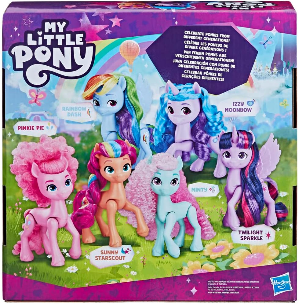 Figura que Canta Hasbro, My Little Pony, Rainbow Dash, Azul