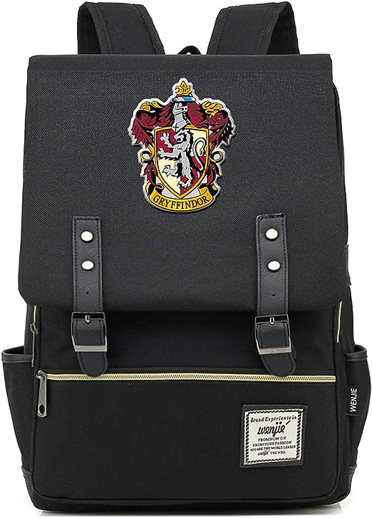 Mochila Escolar Harry Potter para meninos e meninas,