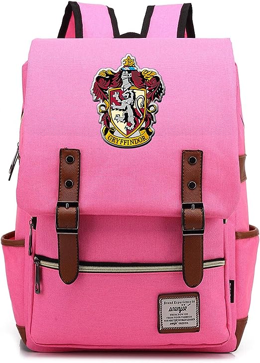 Mochila Escolar Harry Potter para meninos e meninas,