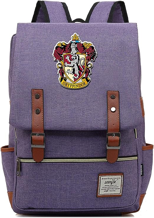 Mochila Escolar Harry Potter para meninos e meninas,