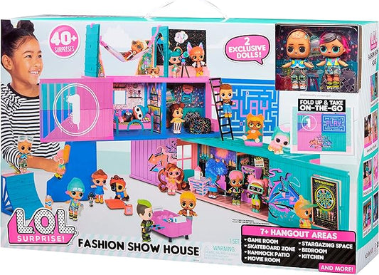 Lol Surprise Club House - Nova Casa da LOL com +40 surpresas e 2 bonecas exclusivas