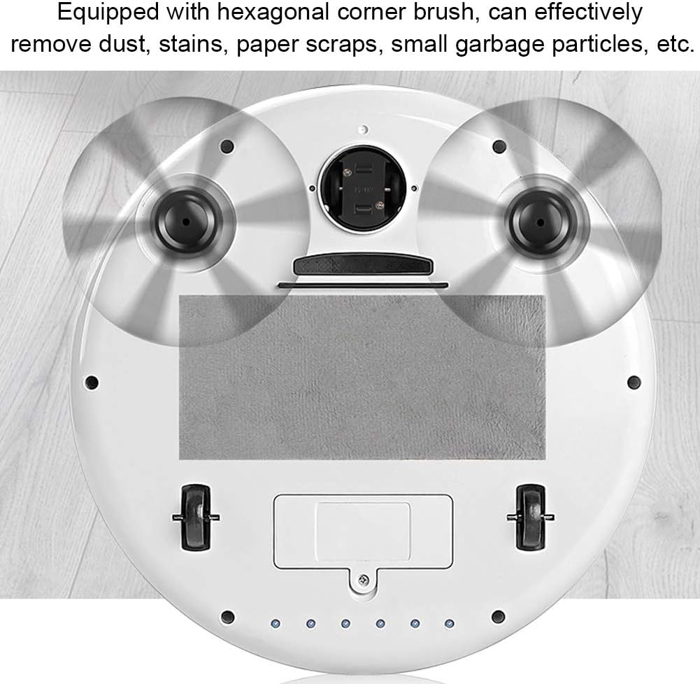 Robô de varredura, robot aspirador com luz UV inteligente conjunto de aspirador multifuncional