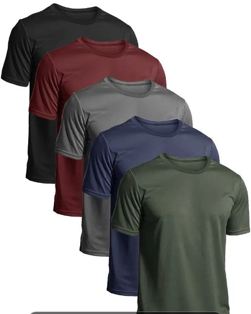 Pack 5 T-Shirts Desportivas + Ebook + Spray Retardante