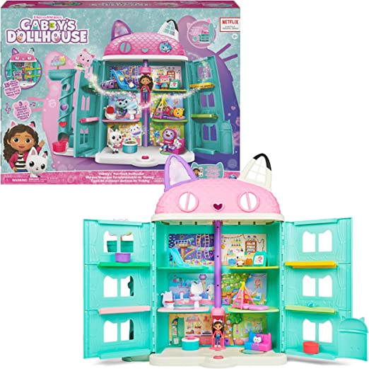 Gabby's Dollhouse Casa da Gabby, casa 60cm,  receba de imediato, envio expresso2 dias uteis,