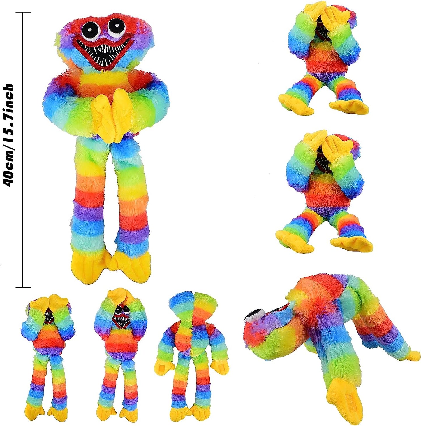 Poppy Playtime Peluche Huggy Wuggy Colorido, 40cm  envio imediato