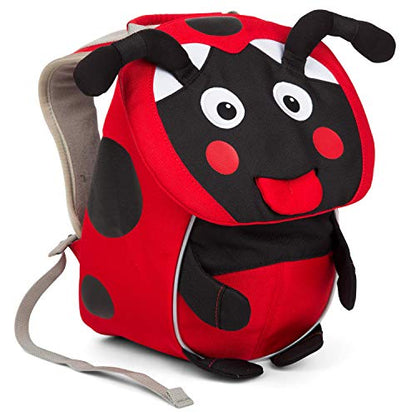 Mochila Inseto Ladybug para pre escola e infantário, mochila pequena, mochila fofinha para crianças pequenas