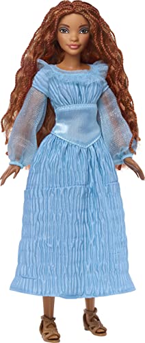 A pequena Sereia, Boneca Ariel 2023 Oficial Disney, com vestido azul