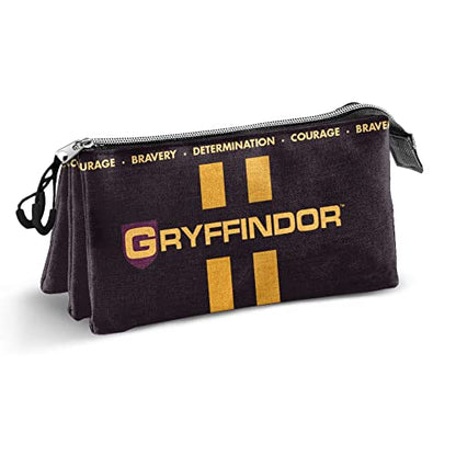 Porta Lapis Triplo Harry Potter, Gryffindor, receba em 2 dia uteis