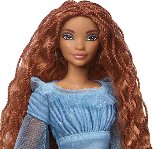 A pequena Sereia, Boneca Ariel 2023 Oficial Disney, com vestido azul