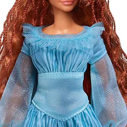 A pequena Sereia, Boneca Ariel 2023 Oficial Disney, com vestido azul