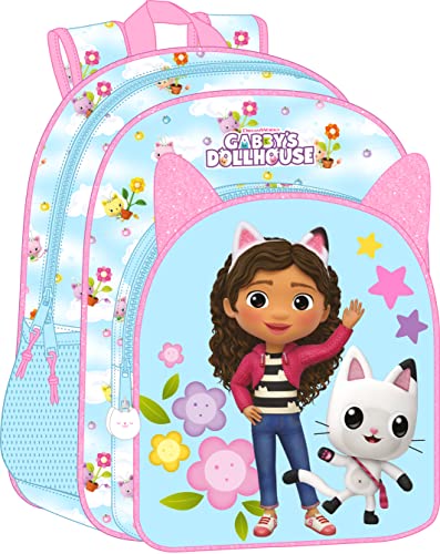 Mochila Gabby´s Doll House, item oficial, adaptavel a