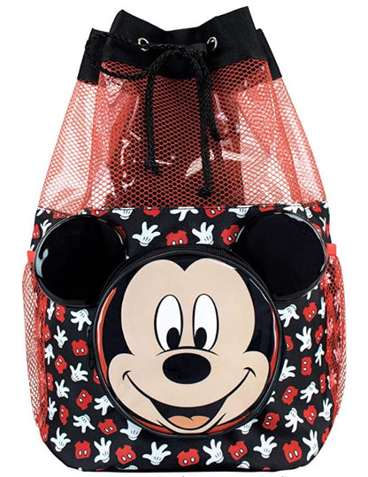 Saco de Praia/Natação 40cm Mikey Mouse, Minnie