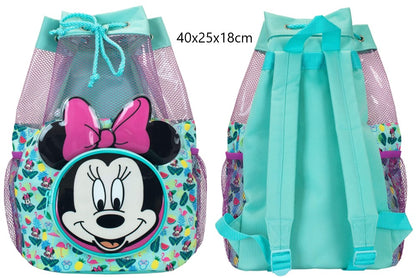 Saco de Praia/Natação 40cm Mikey Mouse, Minnie