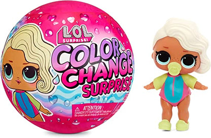 LOL Surprise Color Change Bonecas com 7 surpresas