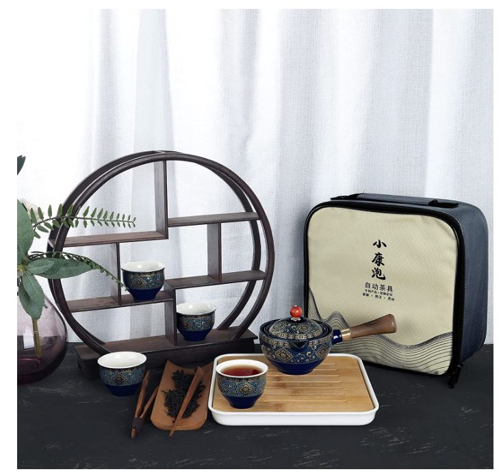 Vasilha de Porcelana Kungfu Jogo de Chá de Viagem portátil