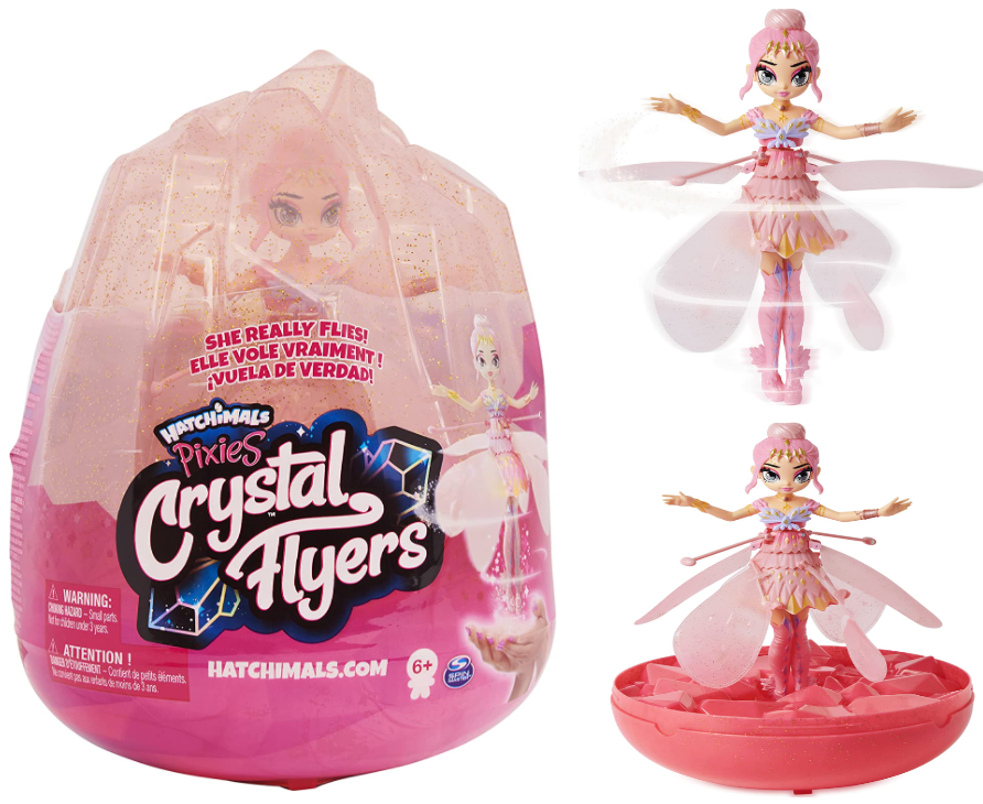 Crystal Flyer Fada Voadora Hatchimals, Concentra, fada Voadora