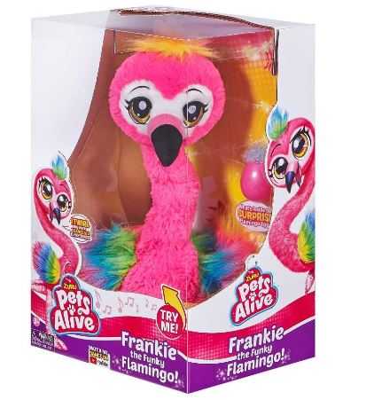 Frankie Flamingo Dançarino Pets Alive - Zuru - Brinquedo Interativo