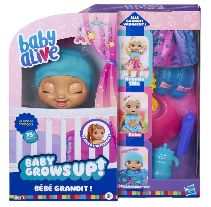 Baby Alive Grows Up Martina Cresce de Verdade