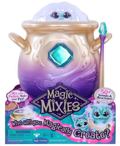 My Magic Mixies Caldeirão mágico com névoa e peluche, interactivo