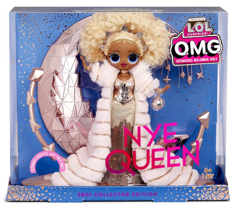 LOL SURPRISE OMG - NYE QUEEN - 2021 HOLIDAY Boneca Exclusiva