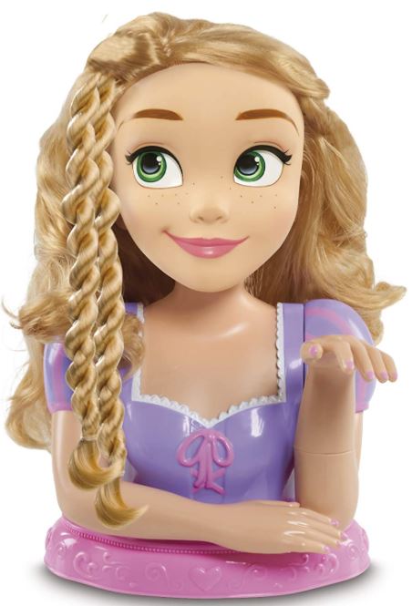 Busto Grande Princesa Rapunzel Deluxe 13 acessórios