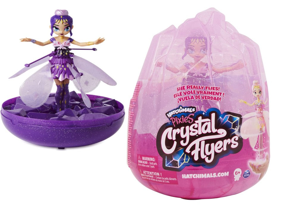 Crystal Flyer Fada Voadora Hatchimals, Concentra, fada Voadora