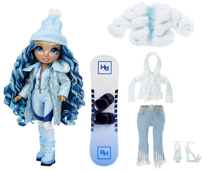 Boneca  Rainbow High Winter Break: Skyler Bradshaw - Ferias de Inverno