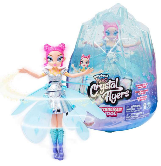 Crystal Flyer Fada Voadora Hatchimals, Concentra, fada Voadora