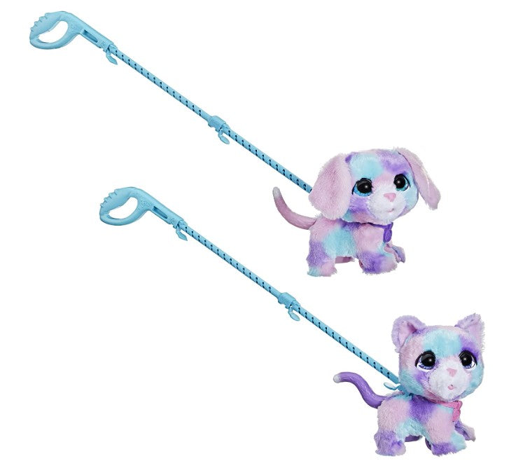 furReal Walkalots Cotton e Candy - 2 animais - brinquedo interativo,