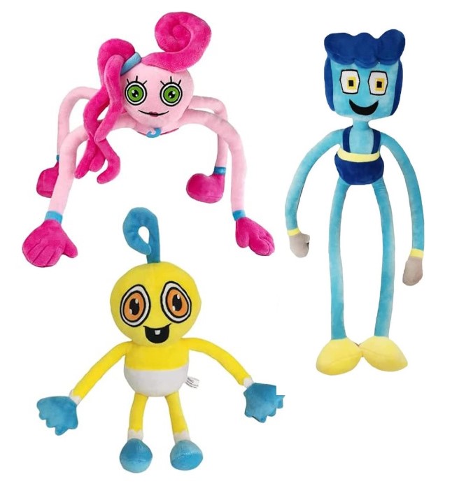 Family Long Legs, 3 peças, Poppy Playtime Pack 3 figuras de brincar