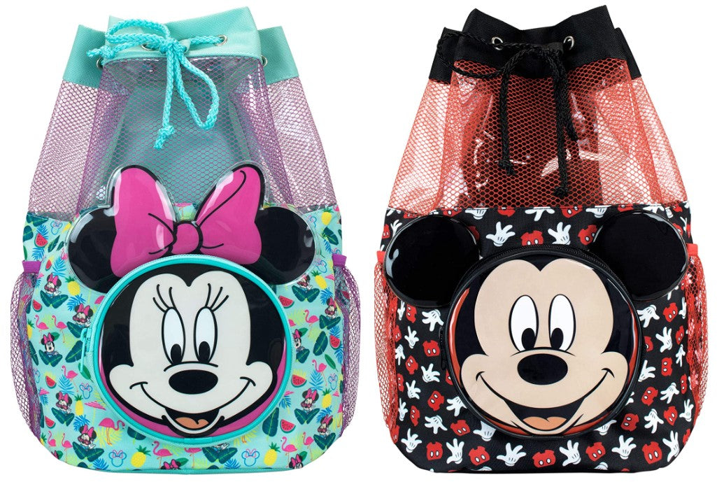 Saco de Praia/Natação 40cm Mikey Mouse, Minnie