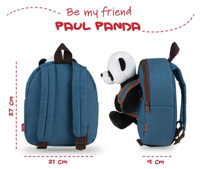 Mochila Panda com Peluche incluso, Be My Friend